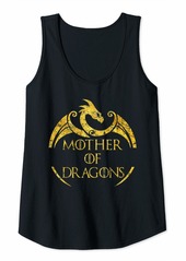 Womens Mother of Dragons Shirt for Mother's Day Tank Top