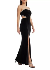 Dress the Population Ariana Strapless Off-The-Shoulder Maxi Dress