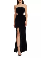 Dress the Population Ariana Strapless Off-The-Shoulder Maxi Dress