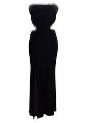 Dress the Population Ariana Strapless Off-The-Shoulder Maxi Dress