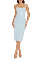 Dress the Population Blakely Beaded Sheath Dress