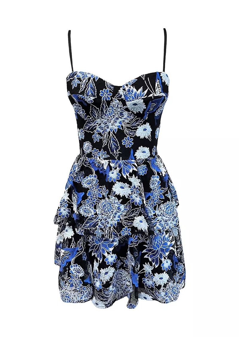 Dress the Population Braelyn Floral Minidress