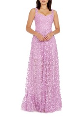 Dress the Population Anabel Semisheer Sweetheart Neck Gown
