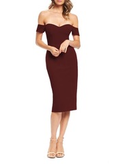 Dress the Population Bailey Off the Shoulder Body-Con Dress