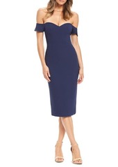 Dress the Population Bailey Off the Shoulder Body-Con Dress