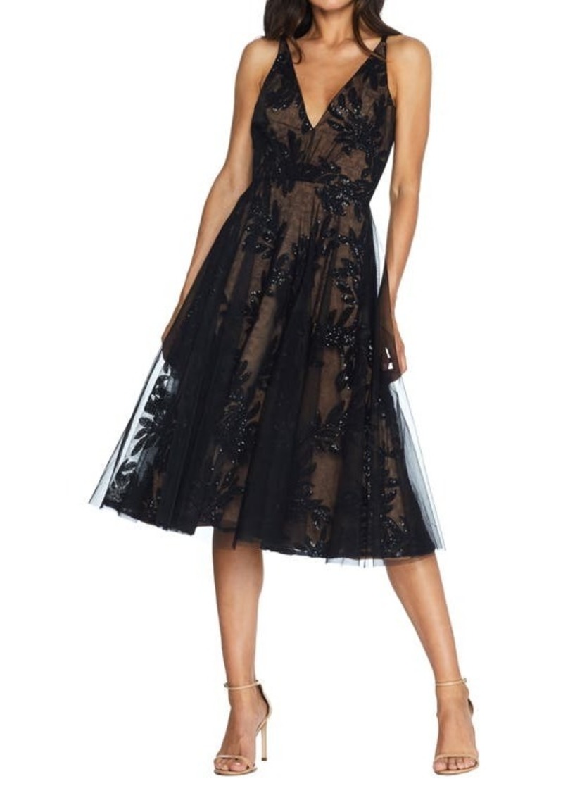 Dress the Population Courtney Sequin Lace Cocktail Dress