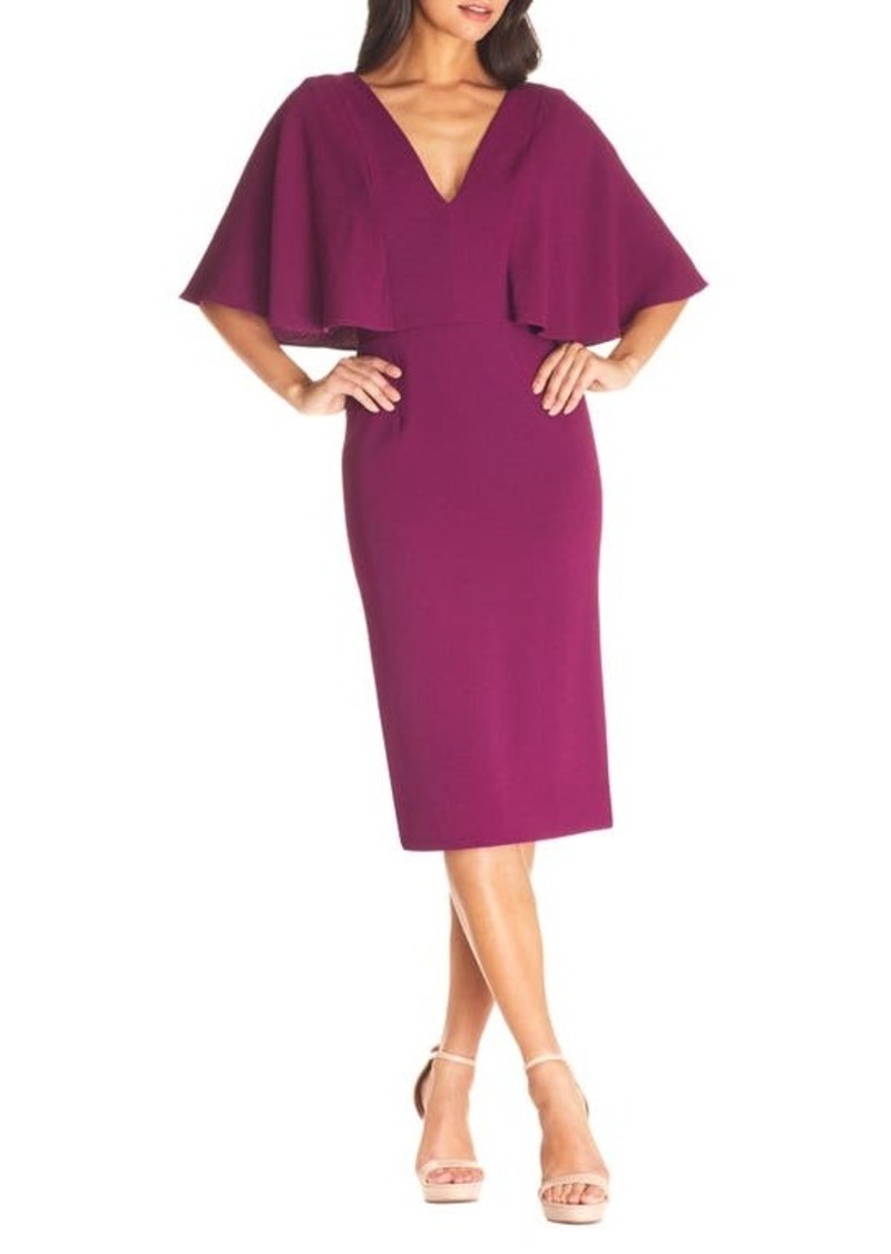 Dress the Population Louisa Butterfly Sleeve Cocktail Dress