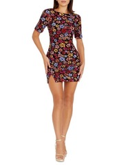 Dress the Population Maddox Sequin Floral Cocktail Minidress