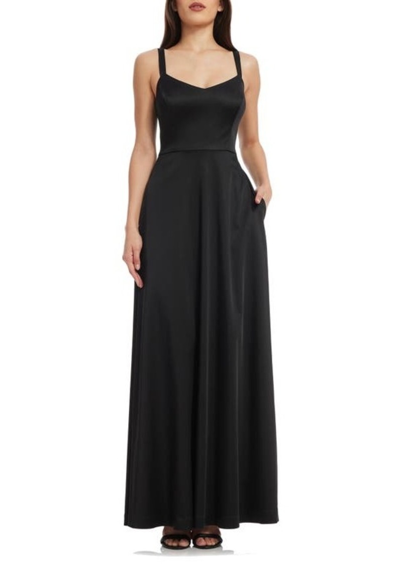 Dress the Population Nina Fit & Flare Gown