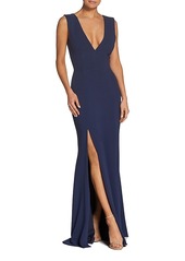 Dress the Population Sandra Plunging Gown