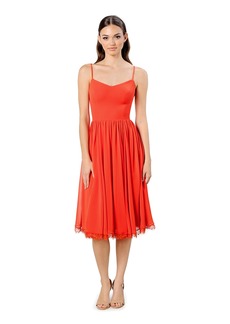 Dress the Population Womens Mercy Fit and Flare Midi Special Occasion   US