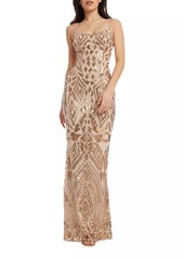 Dress the Population Giovanna Sequined Mermaid Gown