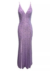 Dress the Population Iris Sequin Tulle Gown