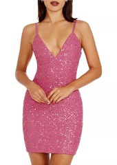 Dress the Population Kiernan Sequin-Embellished Minidress