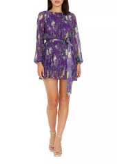 Dress the Population Kirsi Floral Loose Minidress