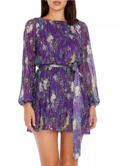 Dress the Population Kirsi Floral Loose Minidress