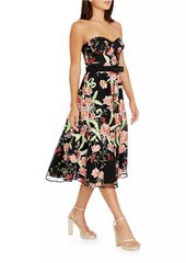 Dress the Population Mabel Floral Mididress