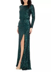 Dress the Population Mischa Sequined Gown