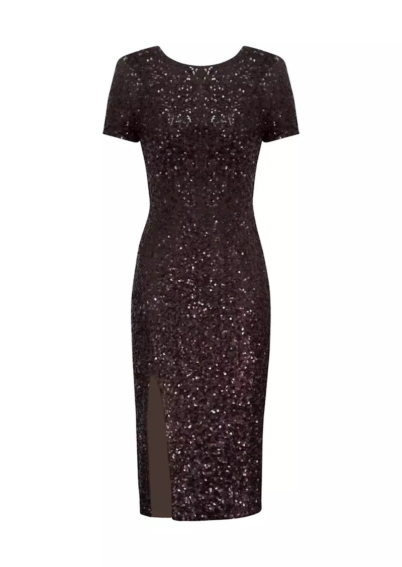 Dress the Population Natasha Sequined Midi-Dress