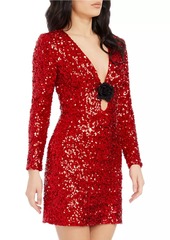 Dress the Population Tula Sequin Minidress