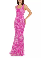 Dress the Population Tyra Sequin-Embellished Mermaid Gown