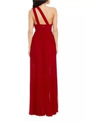 Dress the Population Vida One-Shoulder Gown