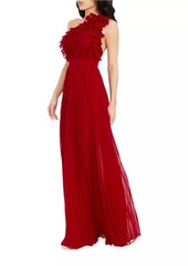 Dress the Population Vida One-Shoulder Gown