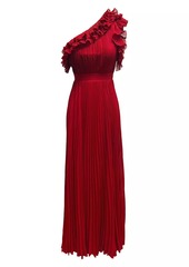 Dress the Population Vida One-Shoulder Gown