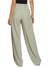 Dries Van Noten Cotton-Blend Tuxedo Pants