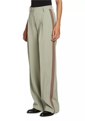 Dries Van Noten Cotton-Blend Tuxedo Pants