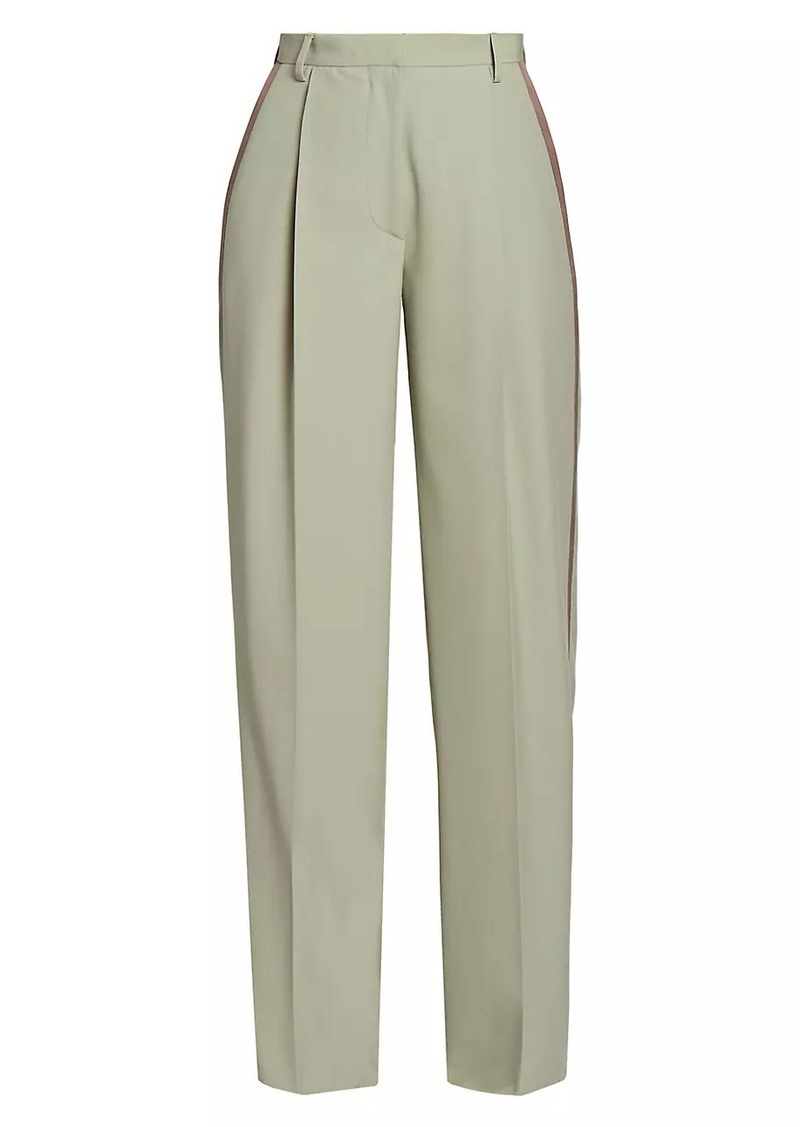 Dries Van Noten Cotton-Blend Tuxedo Pants