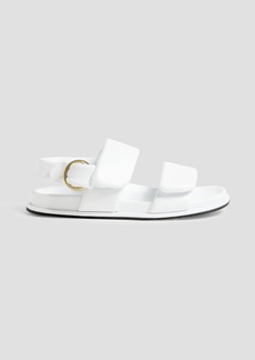 Dries Van Noten - Padded leather sandals - White - EU 37.5