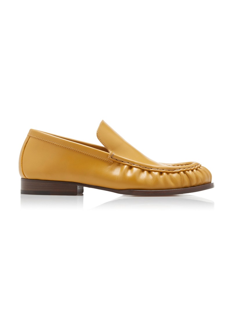 Dries Van Noten - Leather Loafers - Yellow - IT 37 - Moda Operandi