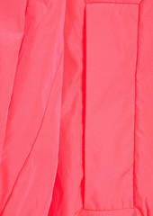 Dries Van Noten - Oversized neon shell hooded jacket - Pink - XS