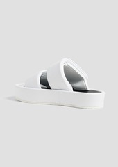 Dries Van Noten - Padded leather platform sandals - White - EU 36