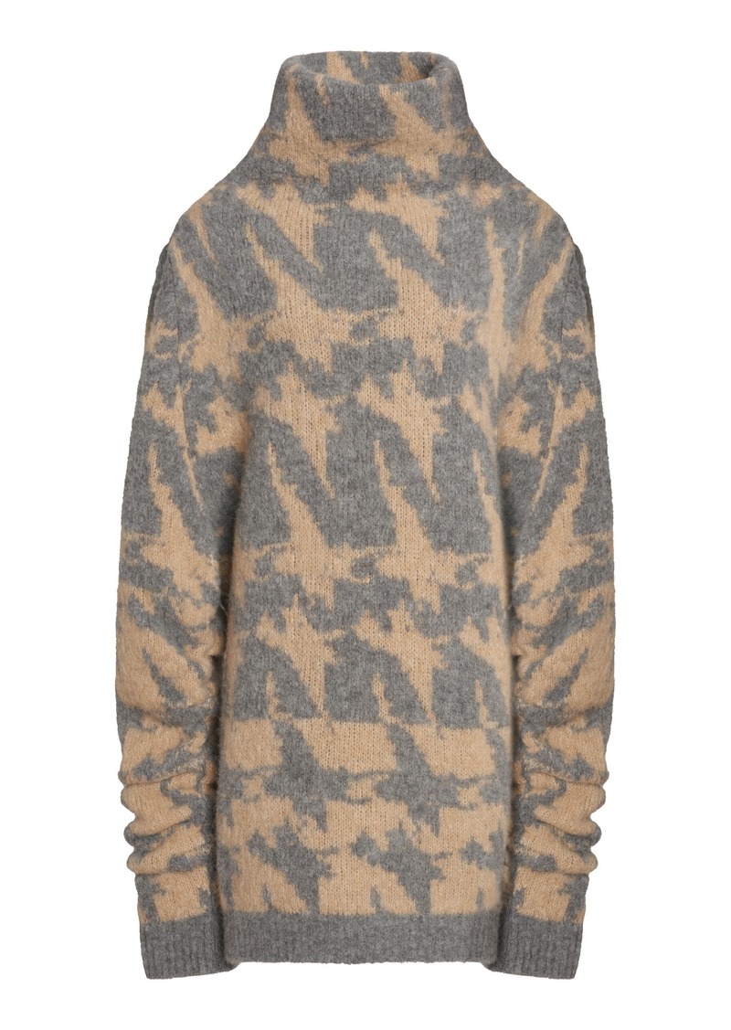 Dries Van Noten - Teona Oversized Alpaca-Wool Sweater - Grey - L - Moda Operandi