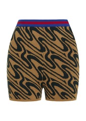 Dries Van Noten - Tifa Jacquard-Knit Shorts - Multi - M - Moda Operandi