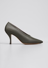 Dries Van Noten 80mm Leather Pointed-Toe Pumps