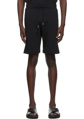 Dries Van Noten Black French Terry Shorts