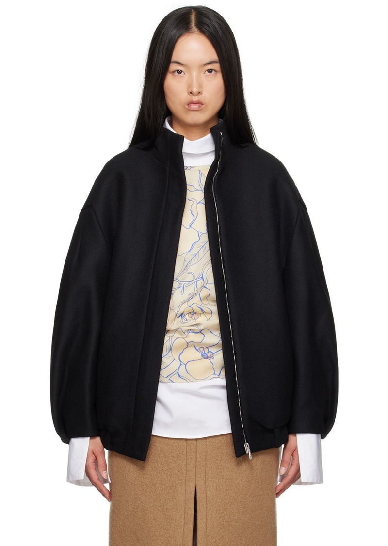 Dries Van Noten Black Loose Fit Jacket