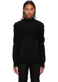 Dries Van Noten Black Navarre Sweater