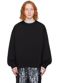 Dries Van Noten Black Oversized Sweatshirt