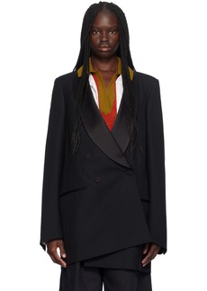 Dries Van Noten Black Tuxedo Blazer