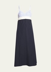 Dries Van Noten Dalina Empire-Waist Sleeveless Maxi Dress