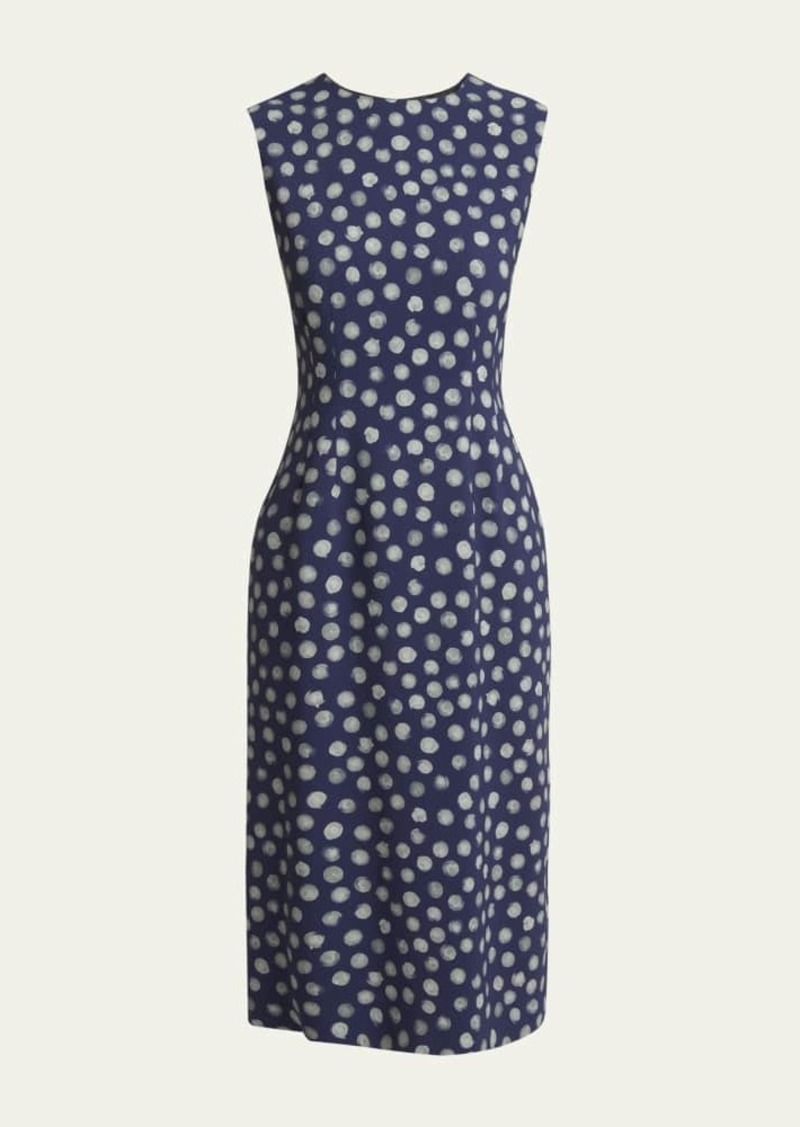 Dries Van Noten Delavina Printed Midi Dress