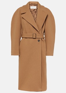 Dries Van Noten Double-breasted wool coat