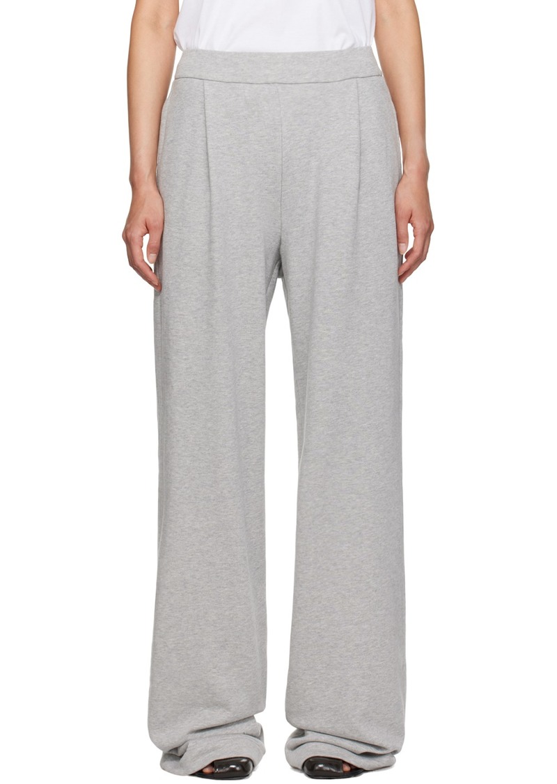 Dries Van Noten Gray French Terry Sweatpants