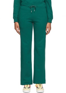 Dries Van Noten Green Terry Lounge Pants