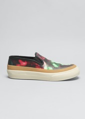 Dries Van Noten Men's Slip-On Leather Sneakers