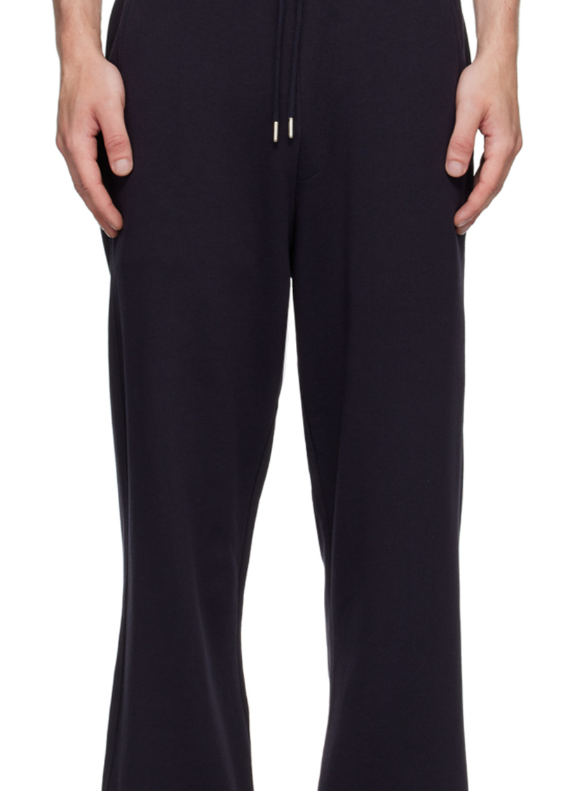 Dries Van Noten Navy Straight Sweatpants